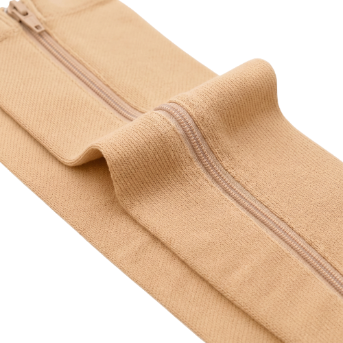 Zip-Up Support Socks — Put Them On Seated, In Seconds