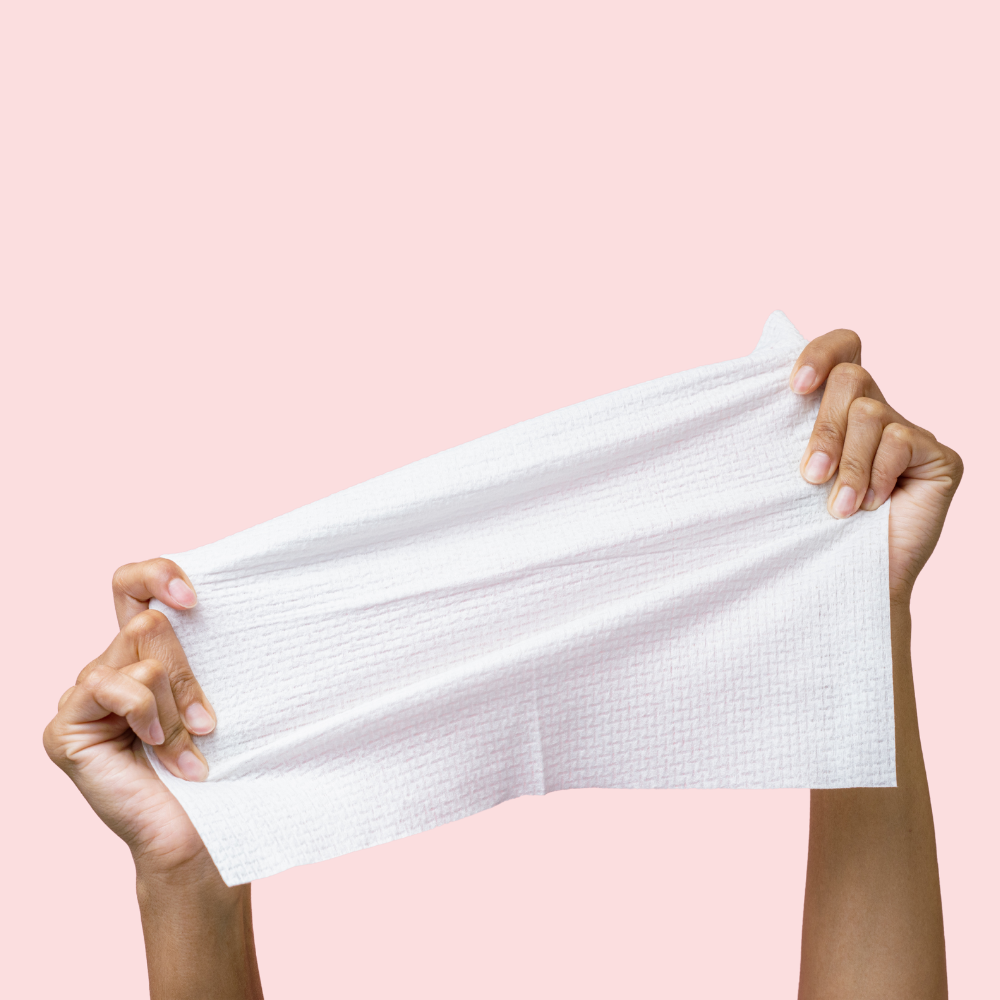 Purixa · Serviettes Visage Jetables (Bambou)