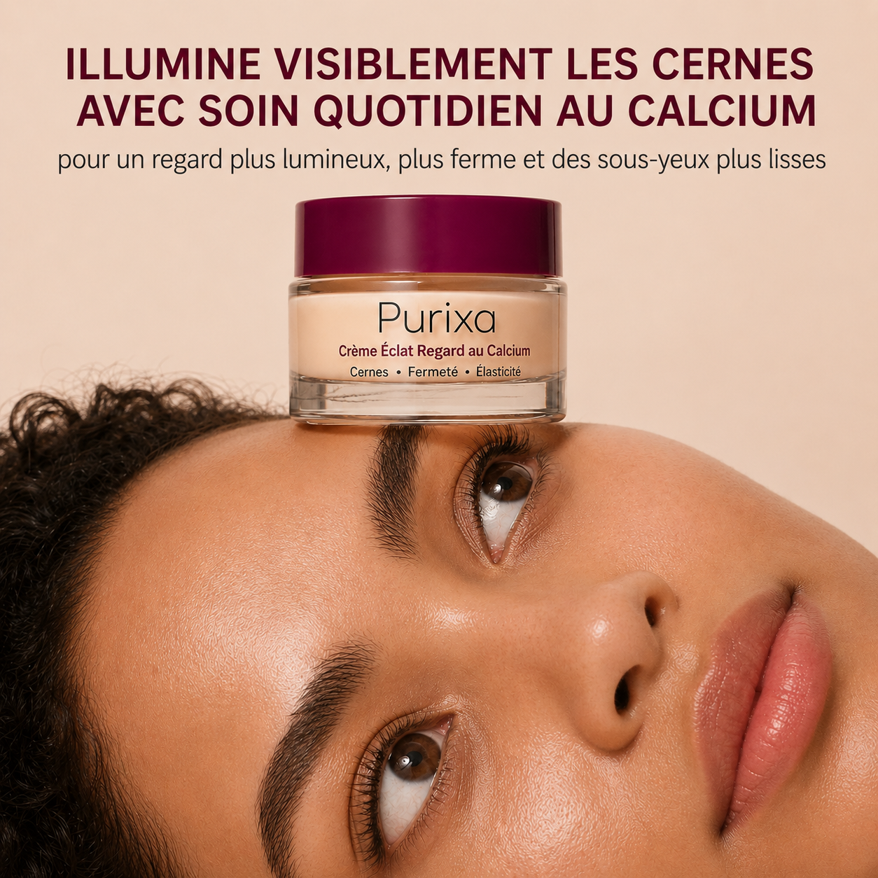 Purixa · Crème Contour des Yeux au Calcium