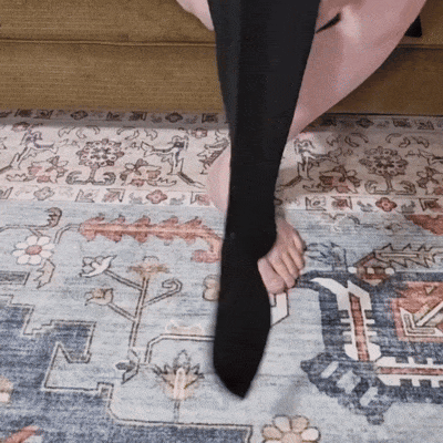 Zip-Up Support Socks — Put Them On Seated, In Seconds